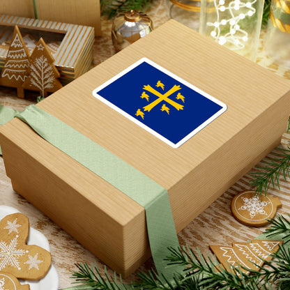 Banner of Saint Edward (England) STICKER Vinyl Kiss-Cut Decal