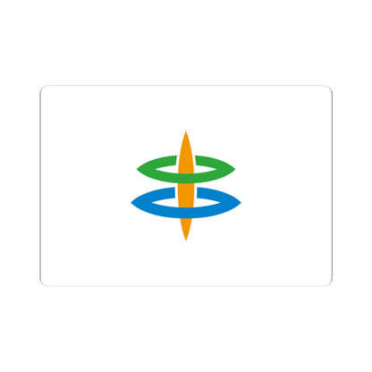Flag of Kushimoto Wakayama (Japan) STICKER Vinyl Kiss-Cut Decal