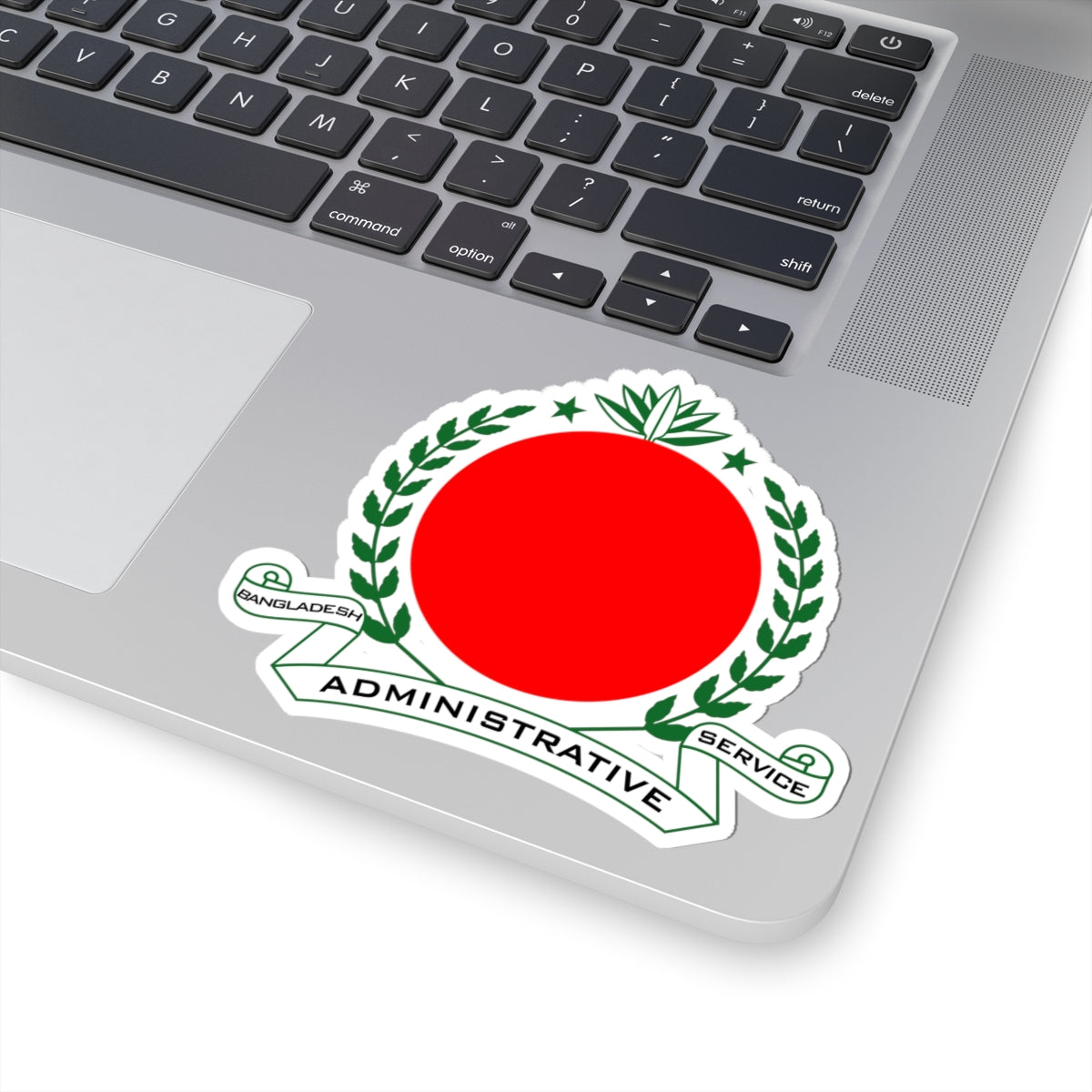 Bangladesh Administrative Service BAS Seal (Bangladesh) (Coat of Arms) STICKER Vinyl Kiss-Cut Decal