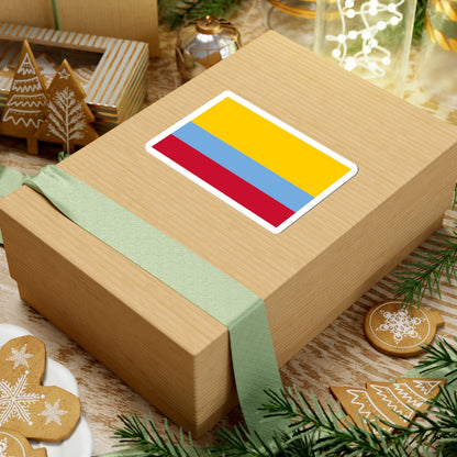 Flag of Venezuela with no coat of arms 1811-1836 (Colombia) STICKER Vinyl Kiss-Cut Decal