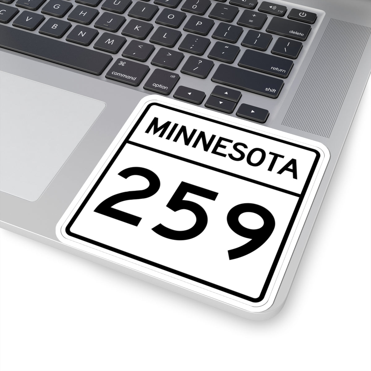 MN-259 1948 (Minnesota) (Road Sign) STICKER Vinyl Kiss-Cut Decal