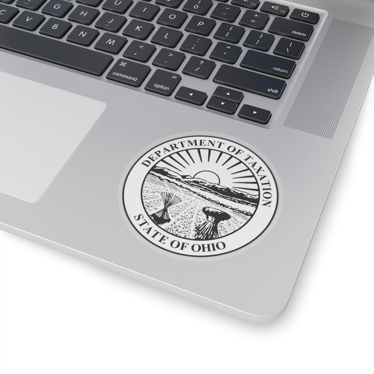 Seal of the Ohio Department of Taxation - STICKER Vinyl Kiss-Cut Decal