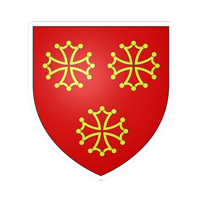 Blason Adhémar de La Garde (France) (Coat of Arms) STICKER Vinyl Kiss-Cut Decal