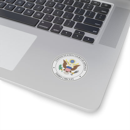 Seal of the United States Court of Appeals for the Third Circuit - STICKER Vinyl Kiss-Cut Decal