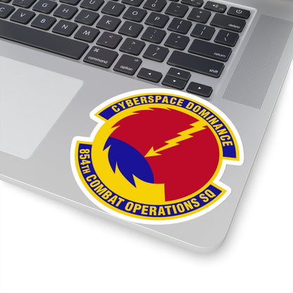 854 Combat Operations Squadron AFRC (U.S. Air Force) STICKER Vinyl Kiss-Cut Decal