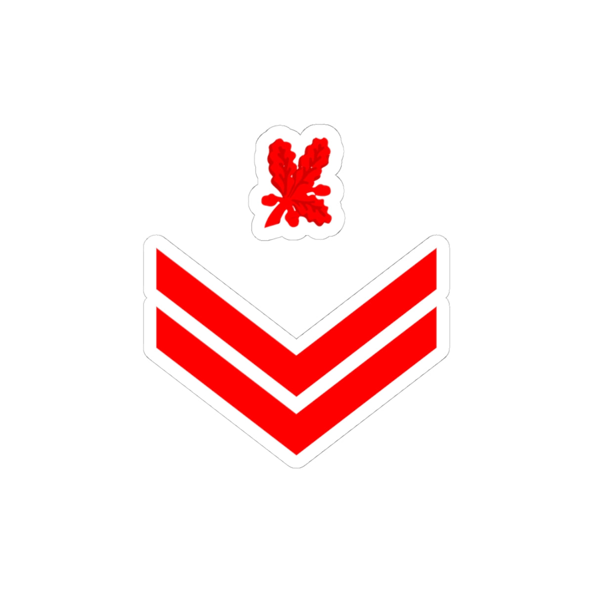 Navy TUR OR 05 (Turkey) (Military Rank) STICKER Vinyl Kiss-Cut Decal