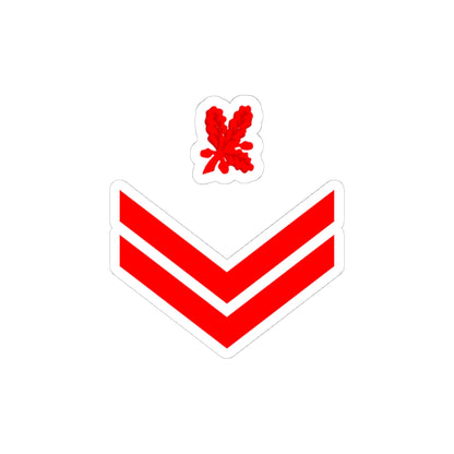 Navy TUR OR 05 (Turkey) (Military Rank) STICKER Vinyl Kiss-Cut Decal