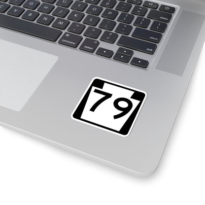 PA-79 (Pennsylvania) (Road Sign) STICKER Vinyl Kiss-Cut Decal