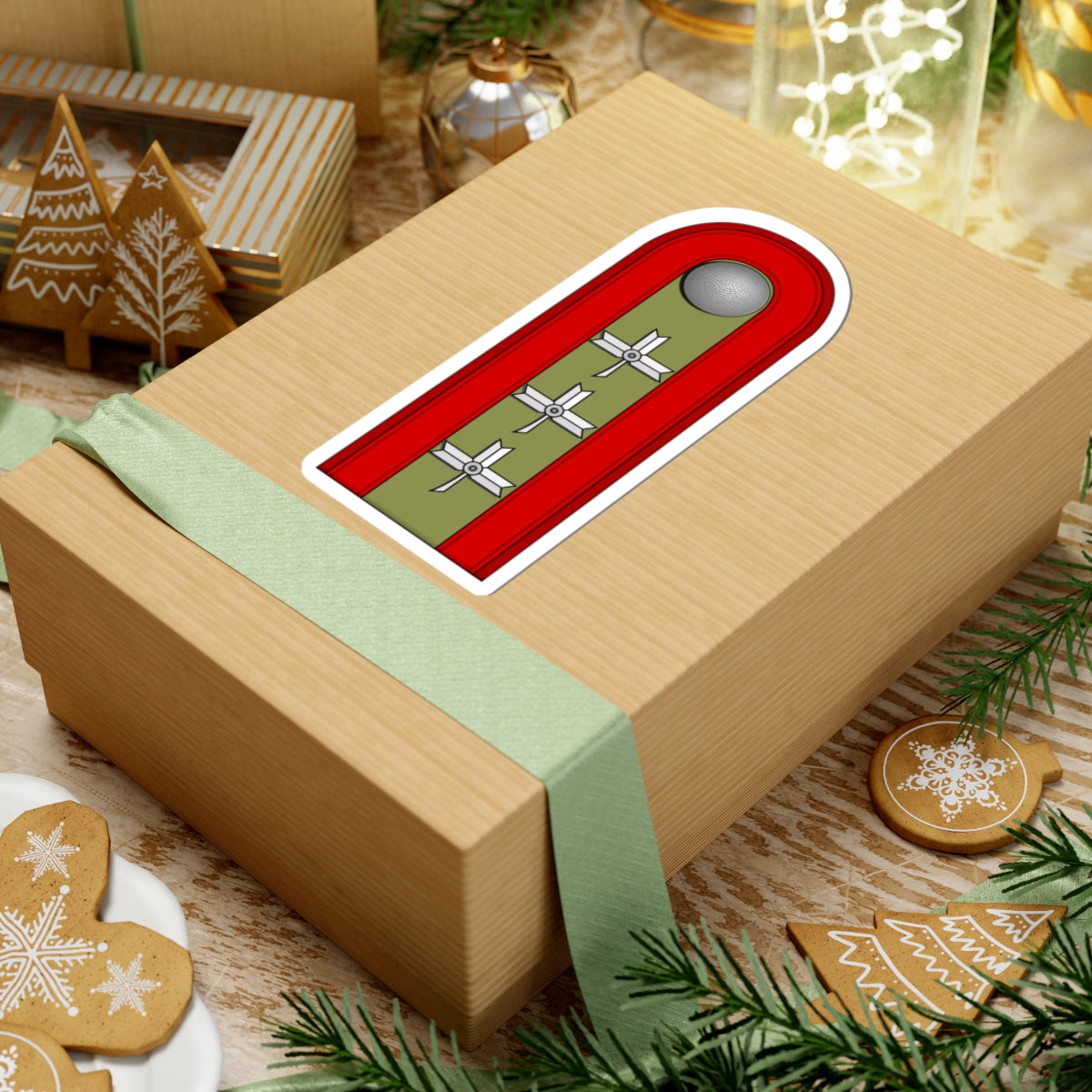 Croatia HOS OR 5 (Croatia) (Military Rank) STICKER Vinyl Kiss-Cut Decal