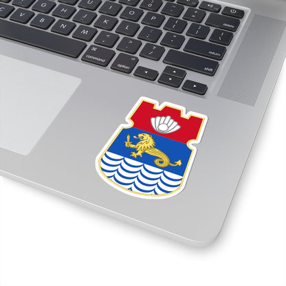 Arms of the Seal of Manila Philippines (Philippines) (Coat of Arms) STICKER Vinyl Kiss-Cut Decal
