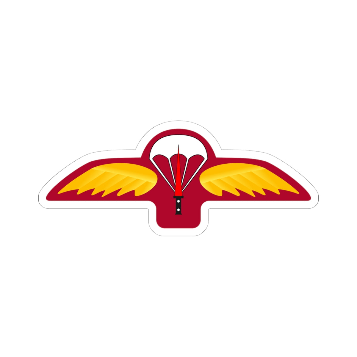 Bangladesh Army Para Commando sign (Bangladesh) (Coat of Arms) STICKER Vinyl Kiss-Cut Decal