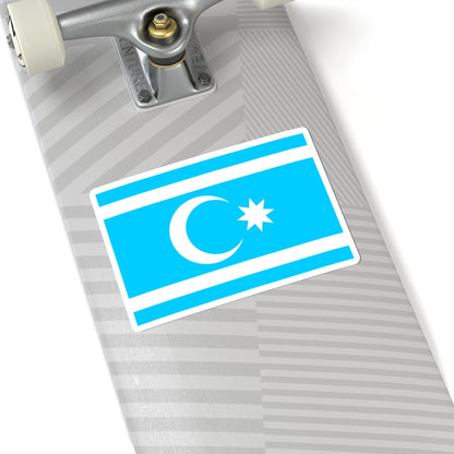 Flag of Iraqi Turkmans (Iraq) STICKER Vinyl Kiss-Cut Decal