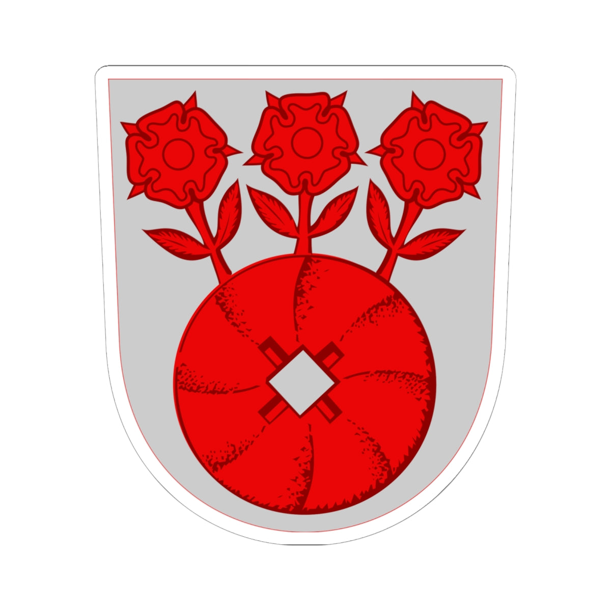 Askola.vaakuna (Finland) (Coat of Arms) STICKER Vinyl Kiss-Cut Decal