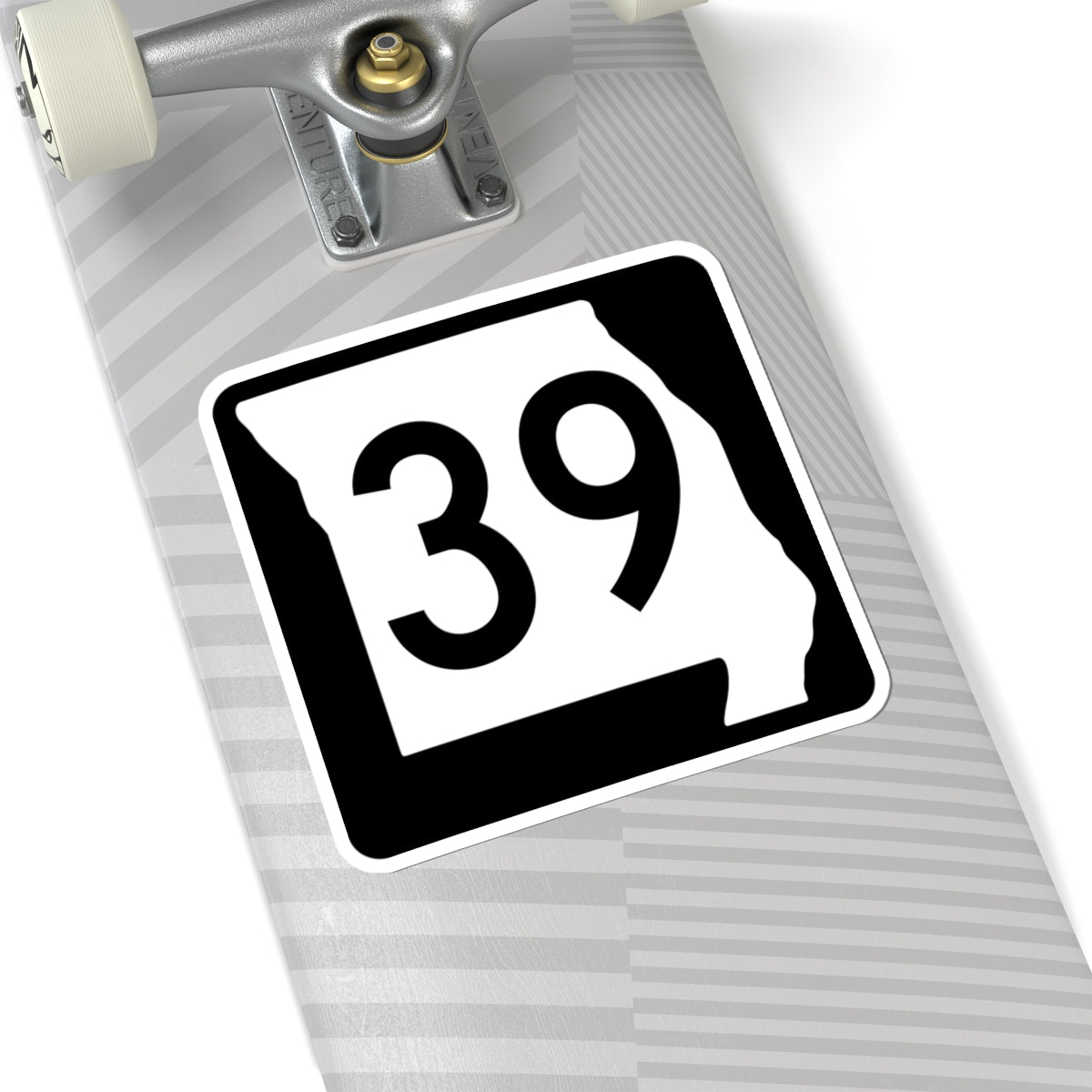 MO-39 (Missouri) (Road Sign) STICKER Vinyl Kiss-Cut Decal