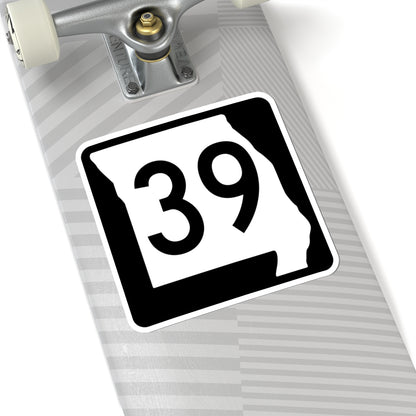 MO-39 (Missouri) (Road Sign) STICKER Vinyl Kiss-Cut Decal