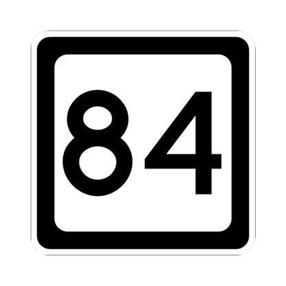 WV-84 (Virginia) (Road Sign) STICKER Vinyl Kiss-Cut Decal