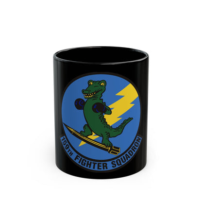 159th Fighter Squadron (U.S. Air Force) Black Coffee Mug-11oz-The Sticker Space