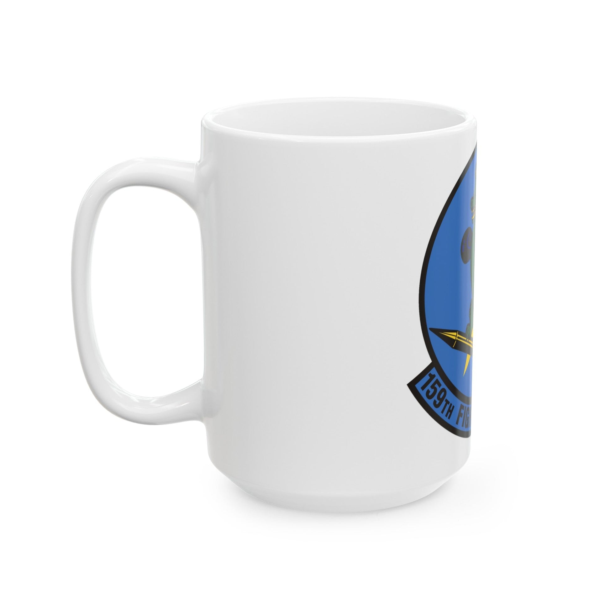 159th Fighter Squadron (U.S. Air Force) White Coffee Mug-The Sticker Space