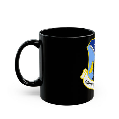 159th Fighter Wing (U.S. Air Force) Black Coffee Mug-The Sticker Space