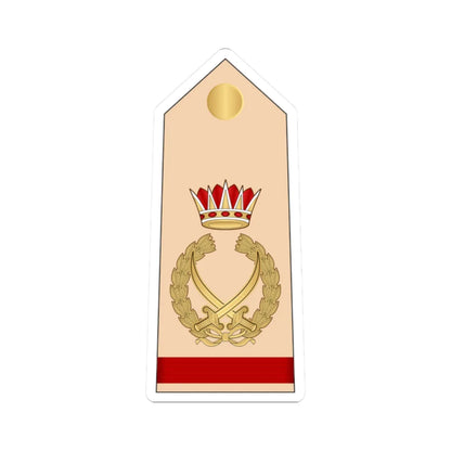 15.RBLF FM (Bahrain) (Military Rank) STICKER Vinyl Kiss-Cut Decal 2 Inch White - The Sticker Space