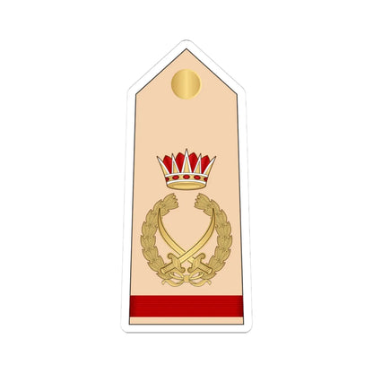 15.RBLF FM (Bahrain) (Military Rank) STICKER Vinyl Kiss-Cut Decal 3 Inch White - The Sticker Space