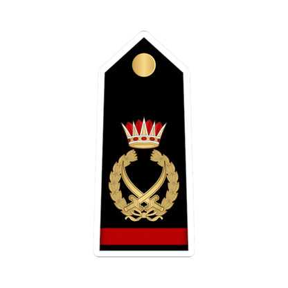 15.RBNF FM (Bahrain) (Military Rank) STICKER Vinyl Kiss-Cut Decal 2 Inch White - The Sticker Space