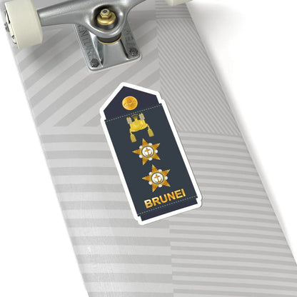 15.RBrAF COL (Brunei) (Military Rank) STICKER Vinyl Kiss-Cut Decal - The Sticker Space
