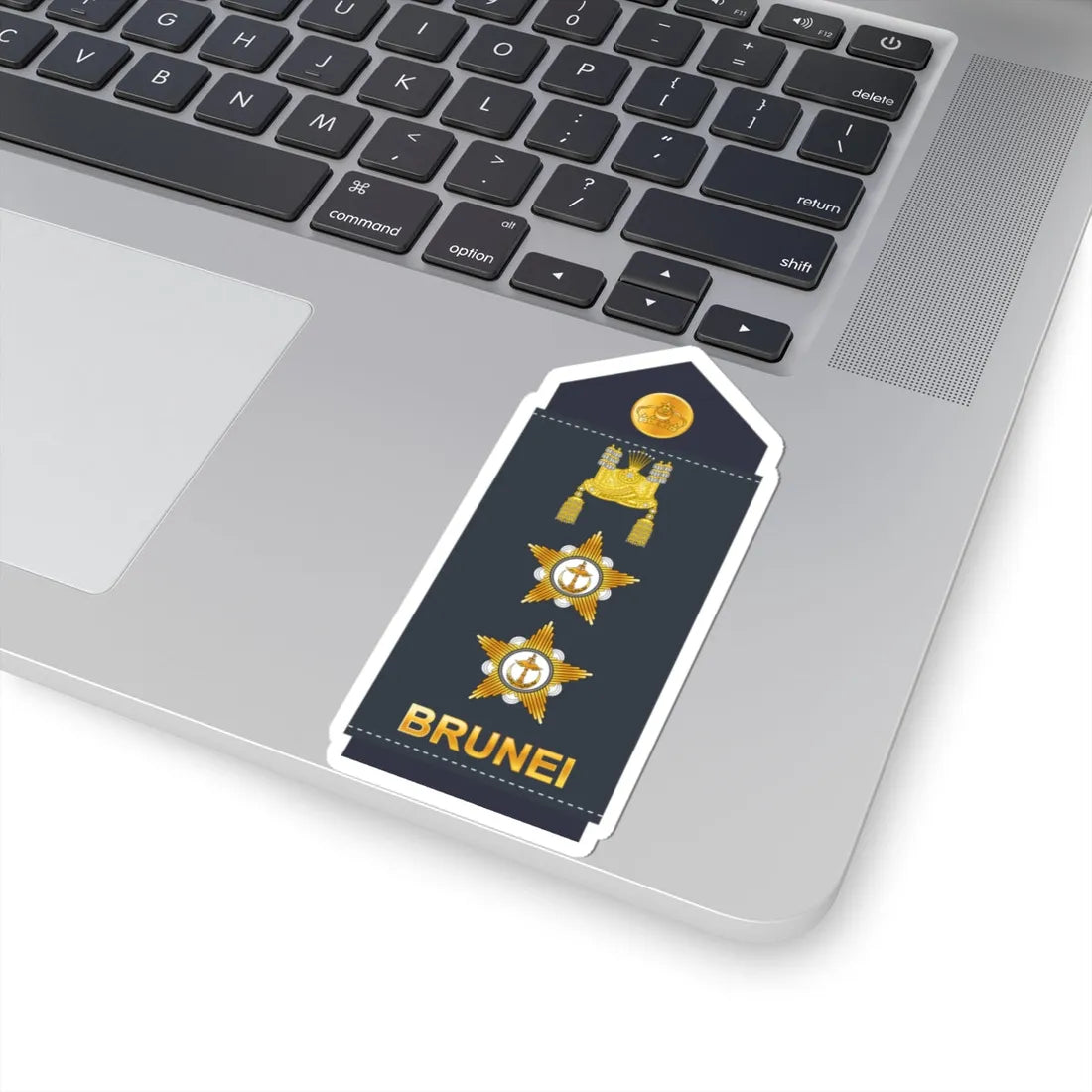 15.RBrAF COL (Brunei) (Military Rank) STICKER Vinyl Kiss-Cut Decal - The Sticker Space
