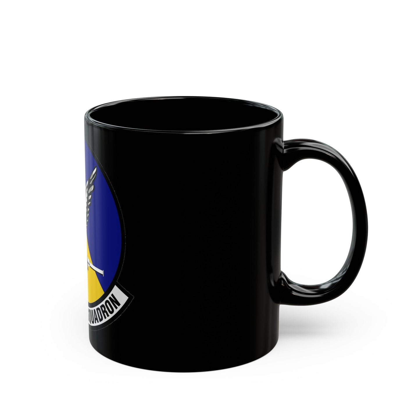 15th Attack Squadron Emblem (U.S. Air Force) Black Coffee Mug-The Sticker Space