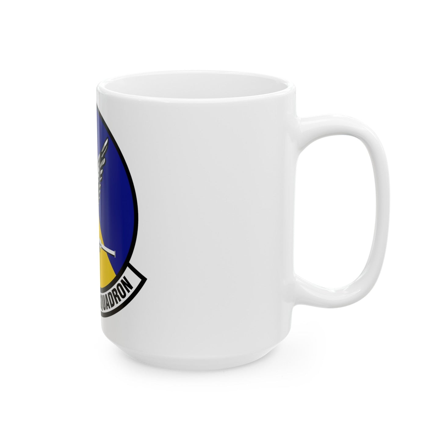 15th Attack Squadron Emblem (U.S. Air Force) White Coffee Mug-The Sticker Space