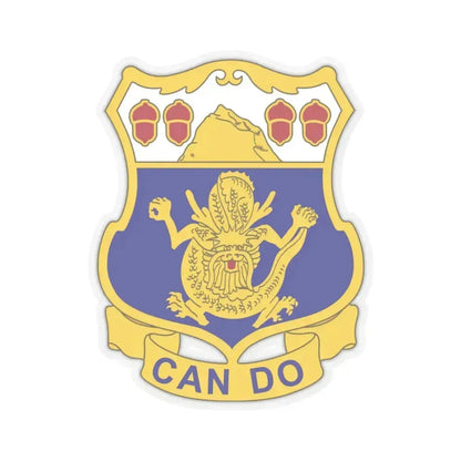 15th Infantry Regiment (U.S. Army) STICKER Vinyl Kiss-Cut Decal 3 Inch Transparent - The Sticker Space