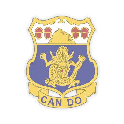 15th Infantry Regiment (U.S. Army) STICKER Vinyl Kiss-Cut Decal 6 Inch Transparent - The Sticker Space