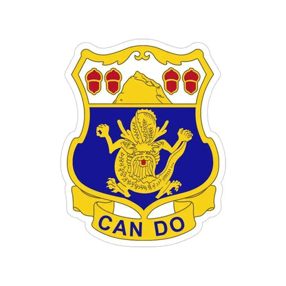 15th Infantry Regiment (U.S. Army) Transparent STICKER Die-Cut Vinyl Decal 6 Inch - The Sticker Space