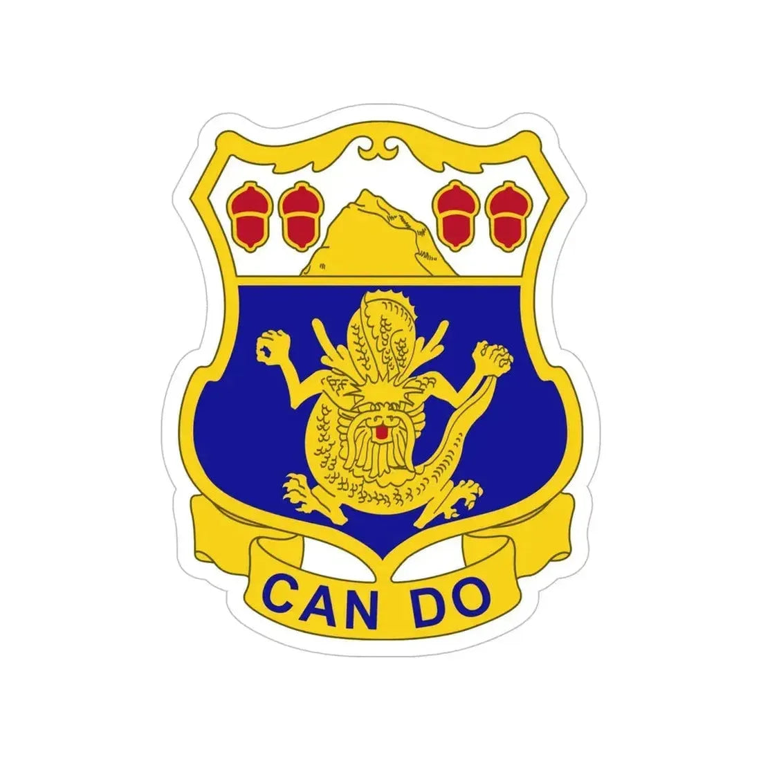 15th Infantry Regiment (U.S. Army) Transparent STICKER Die-Cut Vinyl Decal - The Sticker Space