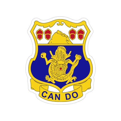 15th Infantry Regiment (U.S. Army) Transparent STICKER Die-Cut Vinyl Decal - The Sticker Space