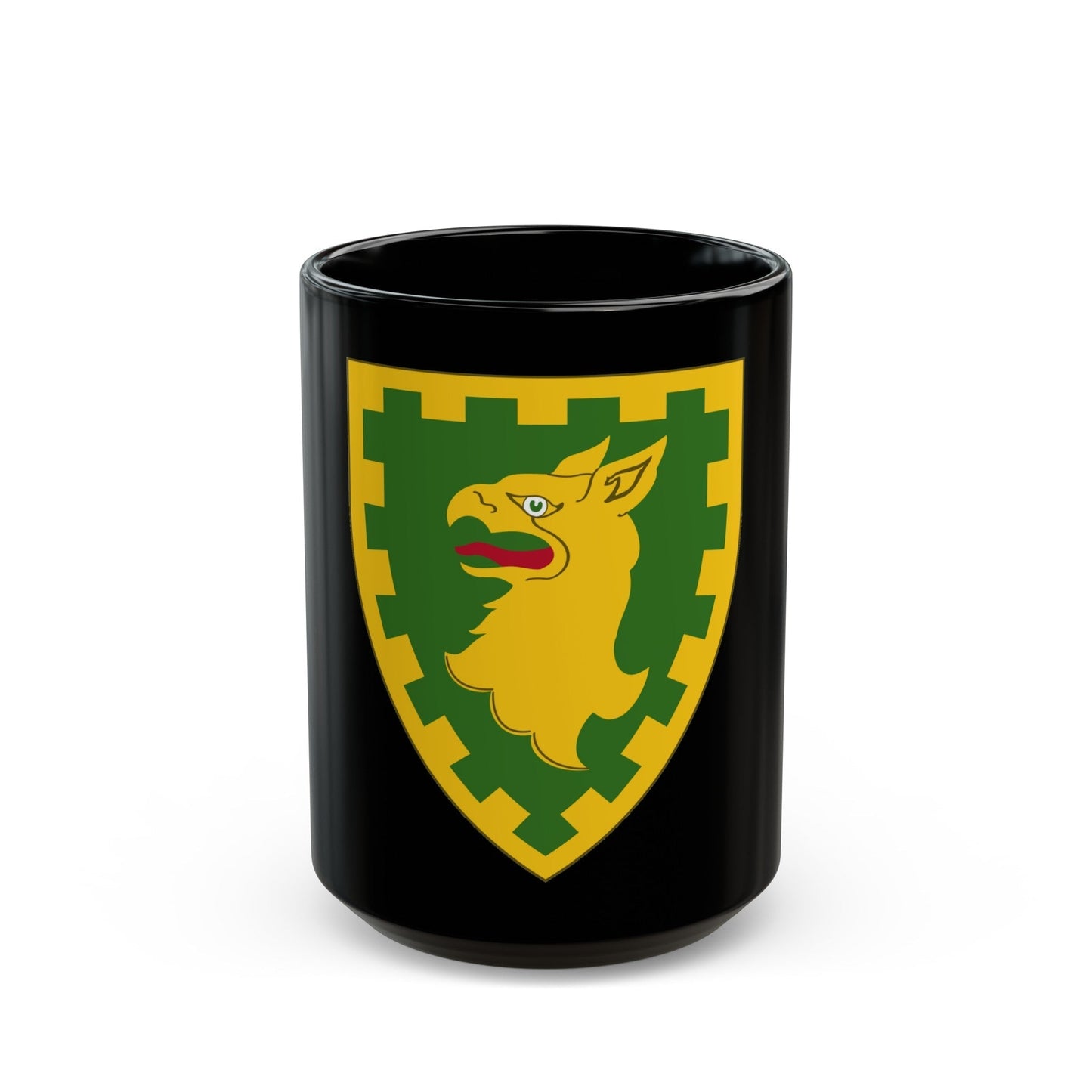 15th Military Police Brigade (U.S. Army) Black Coffee Mug-15oz-The Sticker Space