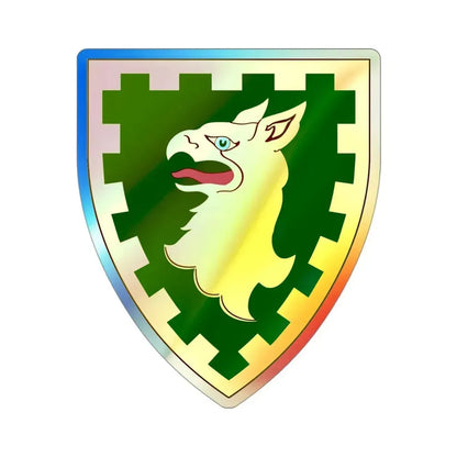 15th Military Police Brigade (U.S. Army) Holographic STICKER Die-Cut Vinyl Decal 3 Inch Holographic - The Sticker Space