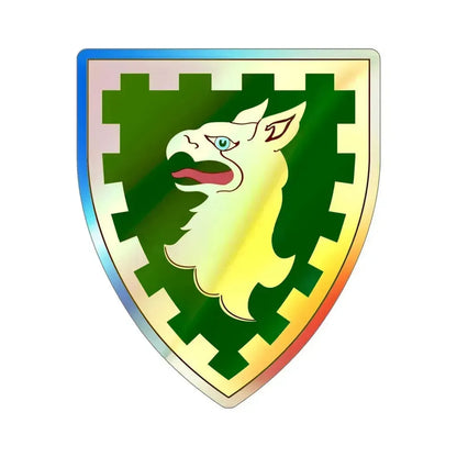 15th Military Police Brigade (U.S. Army) Holographic STICKER Die-Cut Vinyl Decal 6 Inch Holographic - The Sticker Space