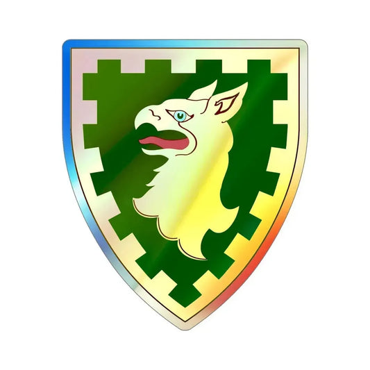15th Military Police Brigade (U.S. Army) Holographic STICKER Die-Cut Vinyl Decal 6 Inch Holographic - The Sticker Space