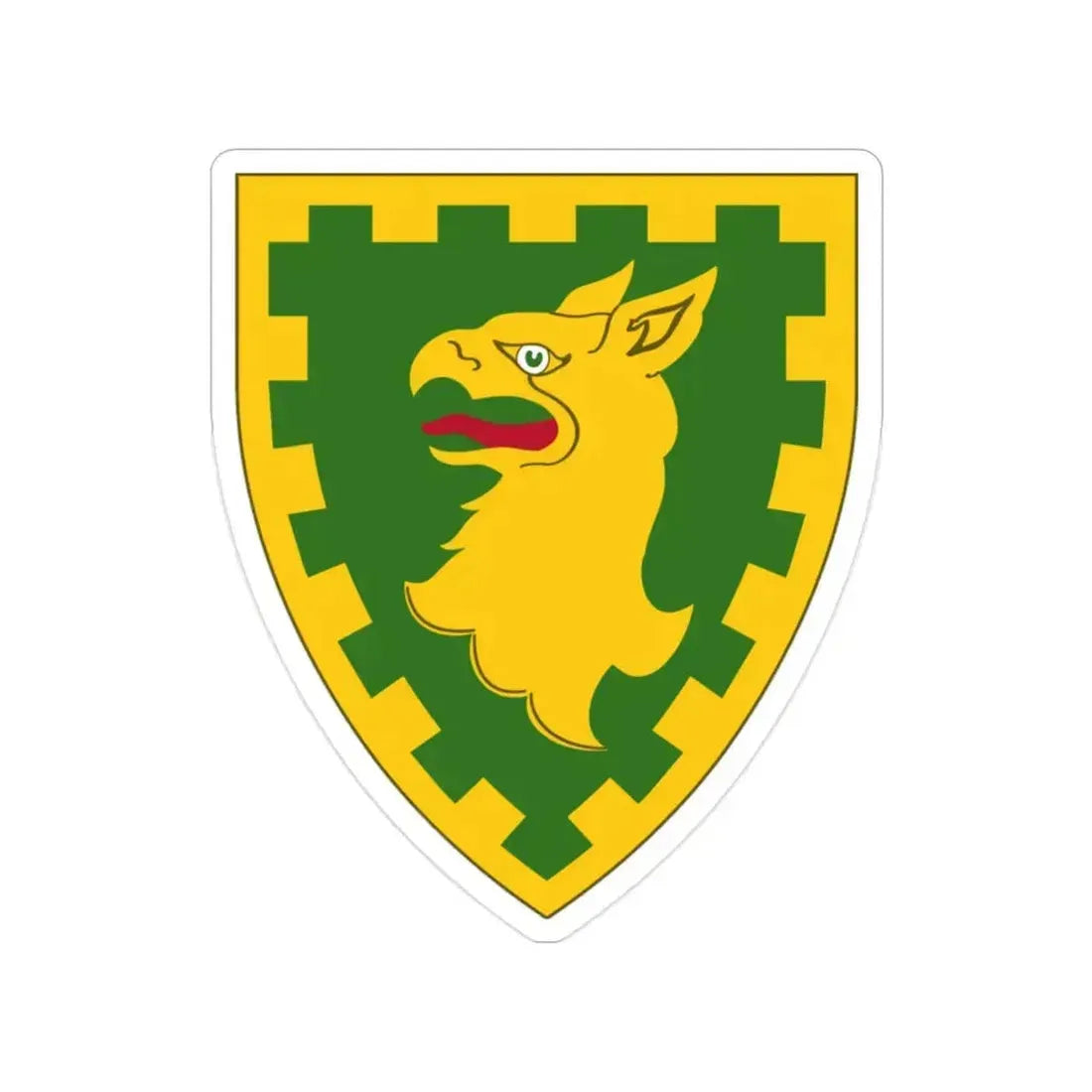 15th Military Police Brigade (U.S. Army) Transparent STICKER Die-Cut Vinyl Decal 2 Inch - The Sticker Space