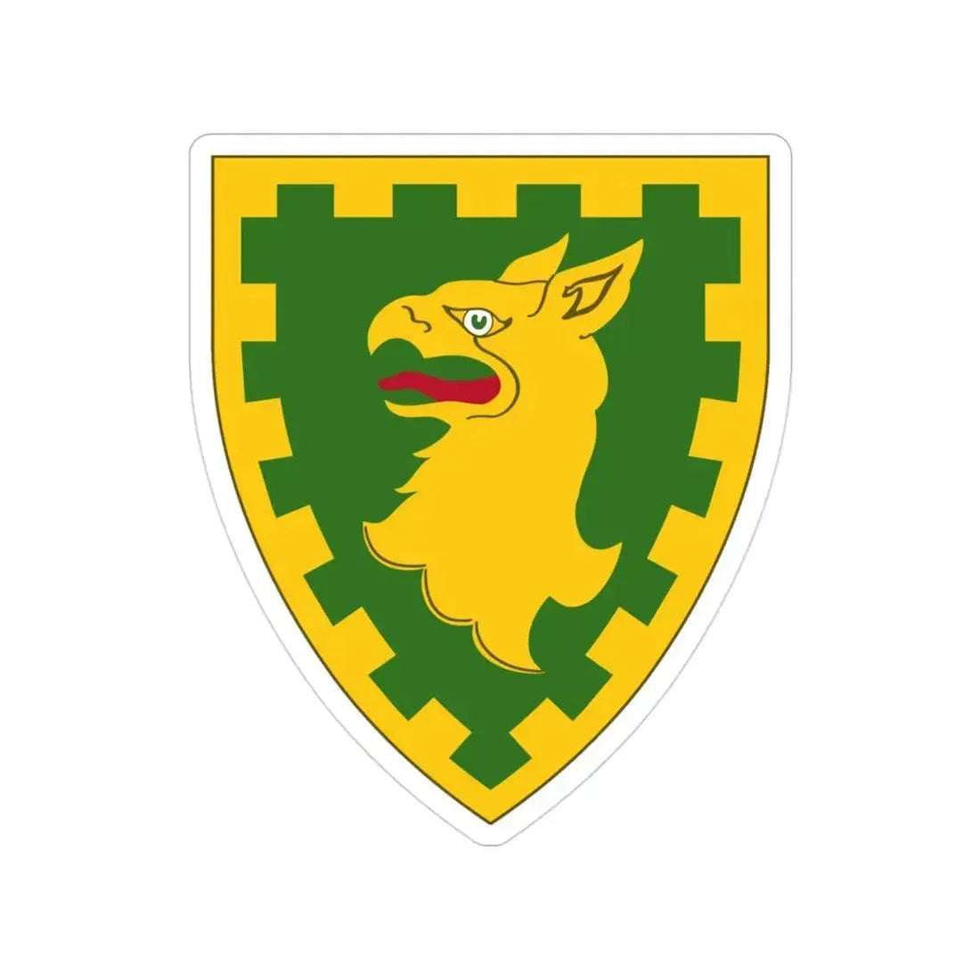 15th Military Police Brigade (U.S. Army) Transparent STICKER Die-Cut Vinyl Decal - The Sticker Space