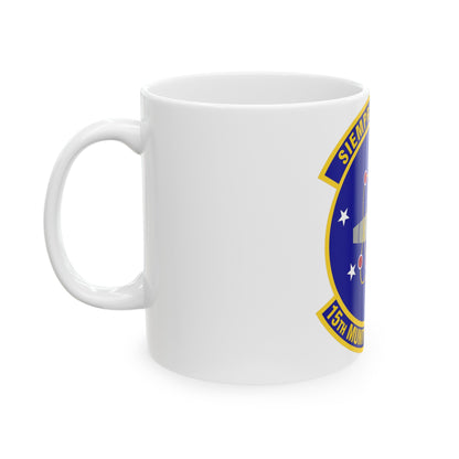 15th Munitions Squadron (U.S. Air Force) White Coffee Mug-The Sticker Space