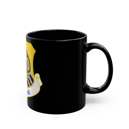 15th Wing (U.S. Air Force) Black Coffee Mug-The Sticker Space