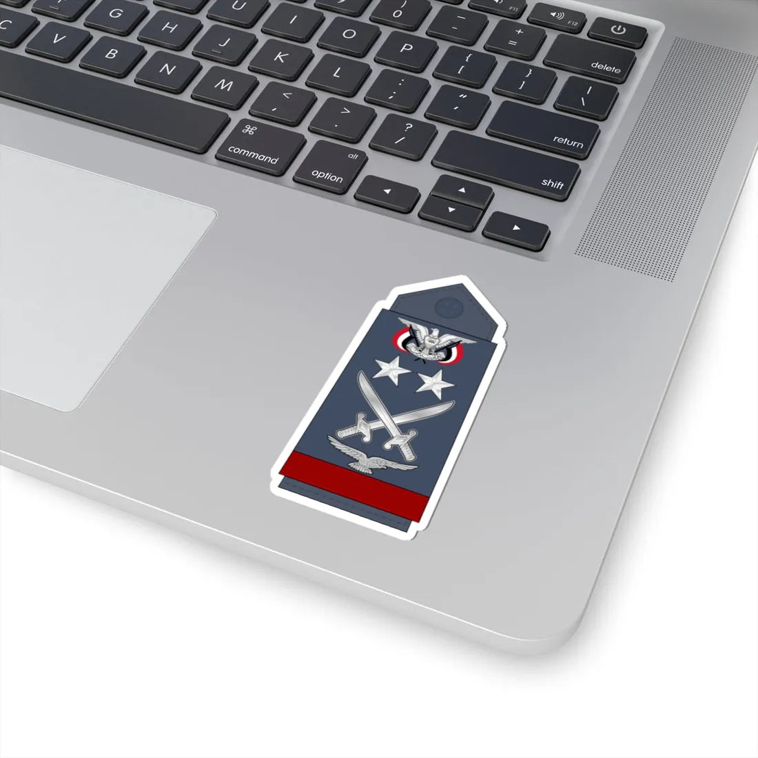 15.YAF GEN (Yemen) (Military Rank) STICKER Vinyl Kiss-Cut Decal - The Sticker Space