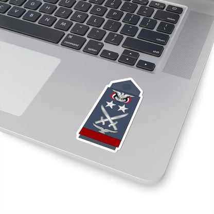 15.YAF GEN (Yemen) (Military Rank) STICKER Vinyl Kiss-Cut Decal - The Sticker Space
