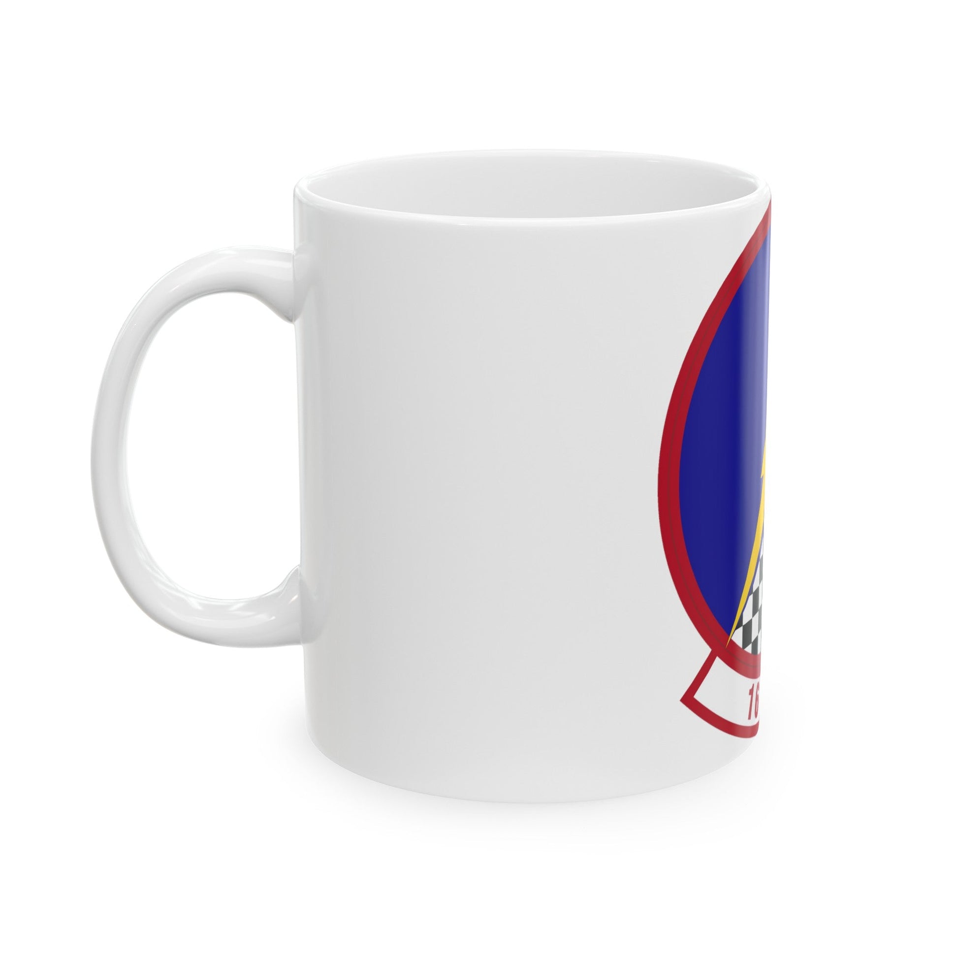 16 Airborne Command and Control Squadron ACC (U.S. Air Force) White Coffee Mug-The Sticker Space