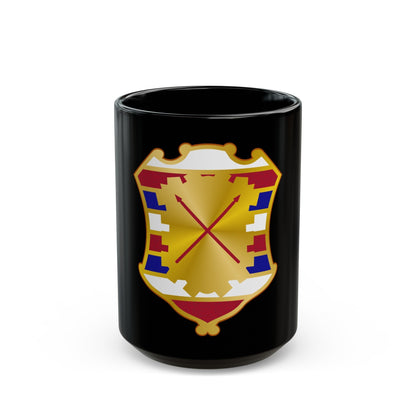 16 Antiaircraft Artillery Gun Battalion (U.S. Army) Black Coffee Mug-15oz-The Sticker Space