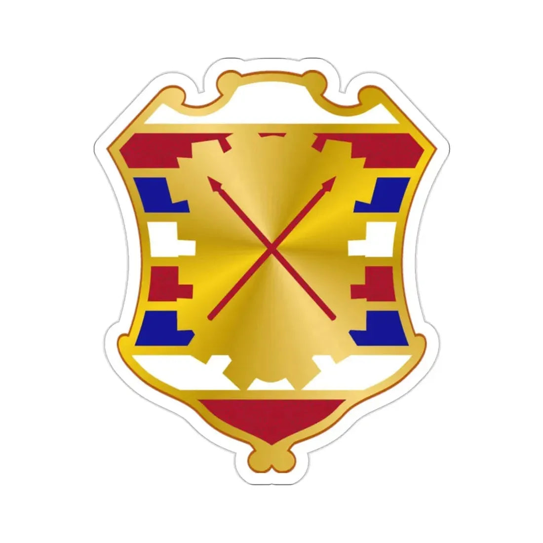 16 Antiaircraft Artillery Gun Battalion (U.S. Army) STICKER Vinyl Die-Cut Decal - The Sticker Space