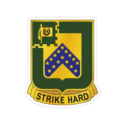 16 Cavalry Regiment (U.S. Army) Transparent STICKER Die-Cut Vinyl Decal 5 Inch - The Sticker Space