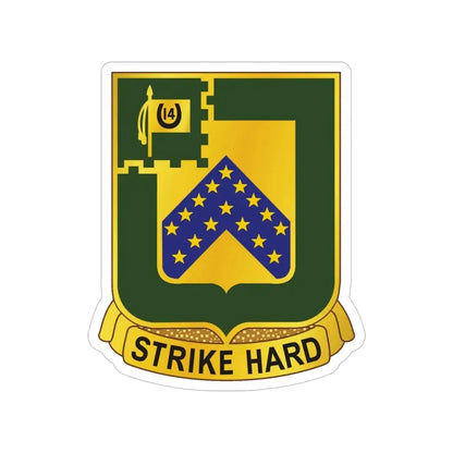 16 Cavalry Regiment (U.S. Army) Transparent STICKER Die-Cut Vinyl Decal - The Sticker Space